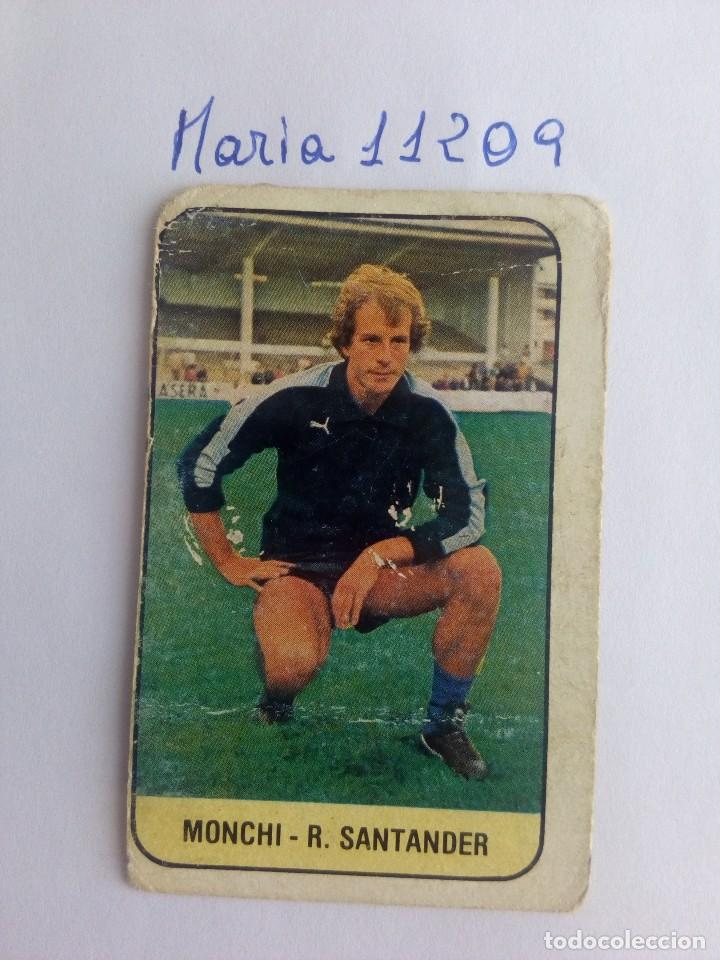 Cromos de f&uacute;tbol: Este 78 79 monchi del racing de Santander - Foto 1