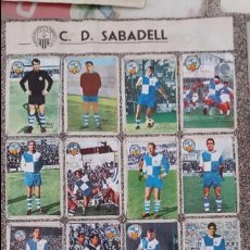 Cromos de Fútbol: 1967/68 67/68 FHER. LOTE 14 CROMOS SABADELL LOMAS ISIDRO SERTUCHA PINI VALL CAMPS VIDAL. LEER