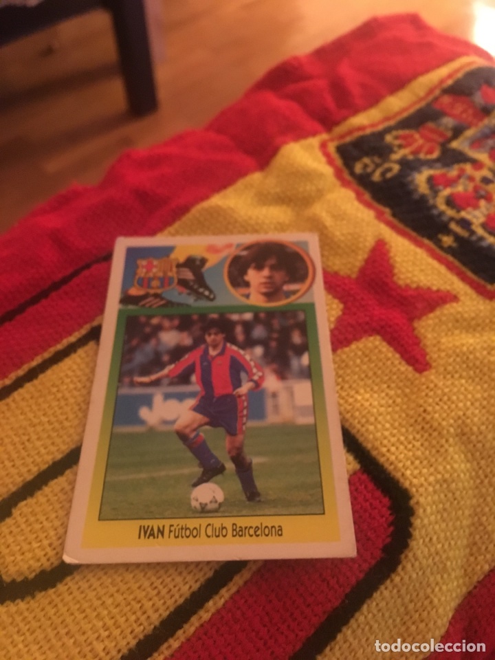 Cromos de f&uacute;tbol: Iv&aacute;n 1993 1994 este sin pegar 93 94 - Foto 1
