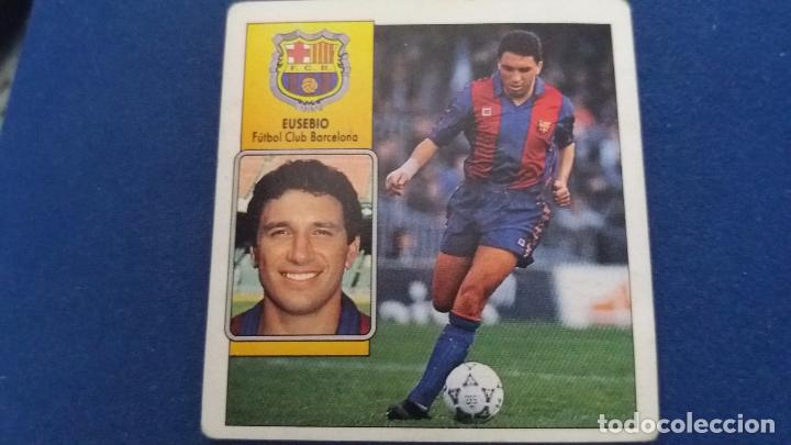 Cromos de f&uacute;tbol: 92/93 ESTE. Nunca pegado Barcelona Eusebio - Foto 1