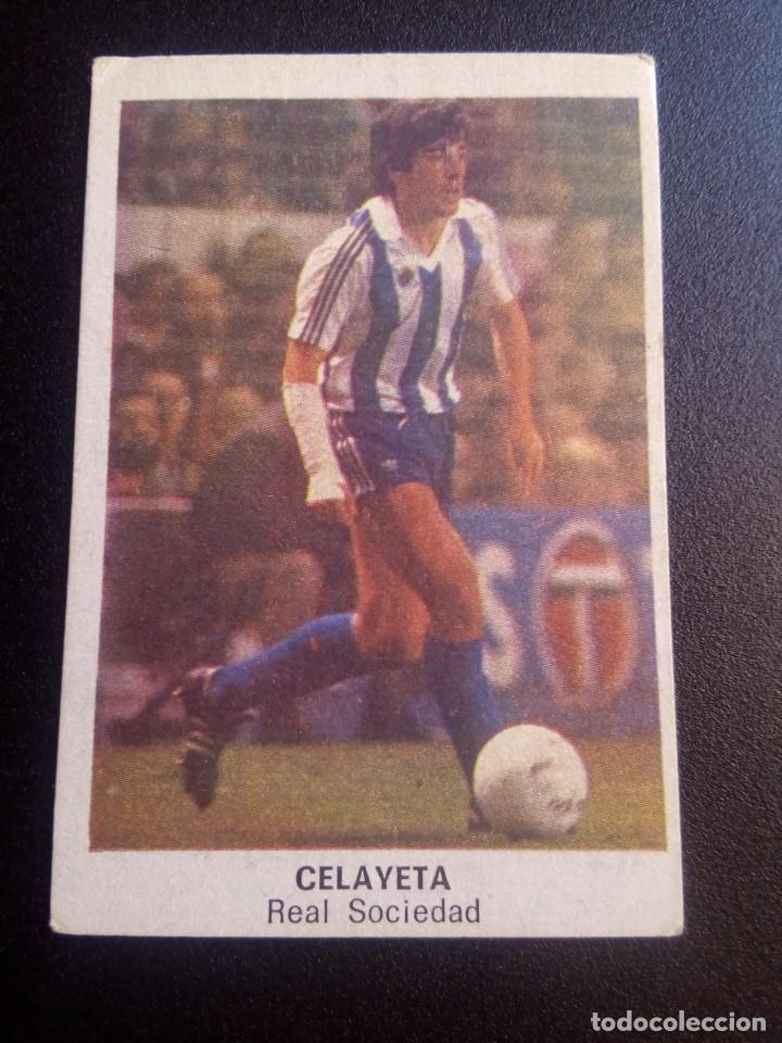 Cromos de F&uacute;tbol: Cromo cano f&uacute;tbol 84 cropan celayeta de la real sociedad- nunca pegado