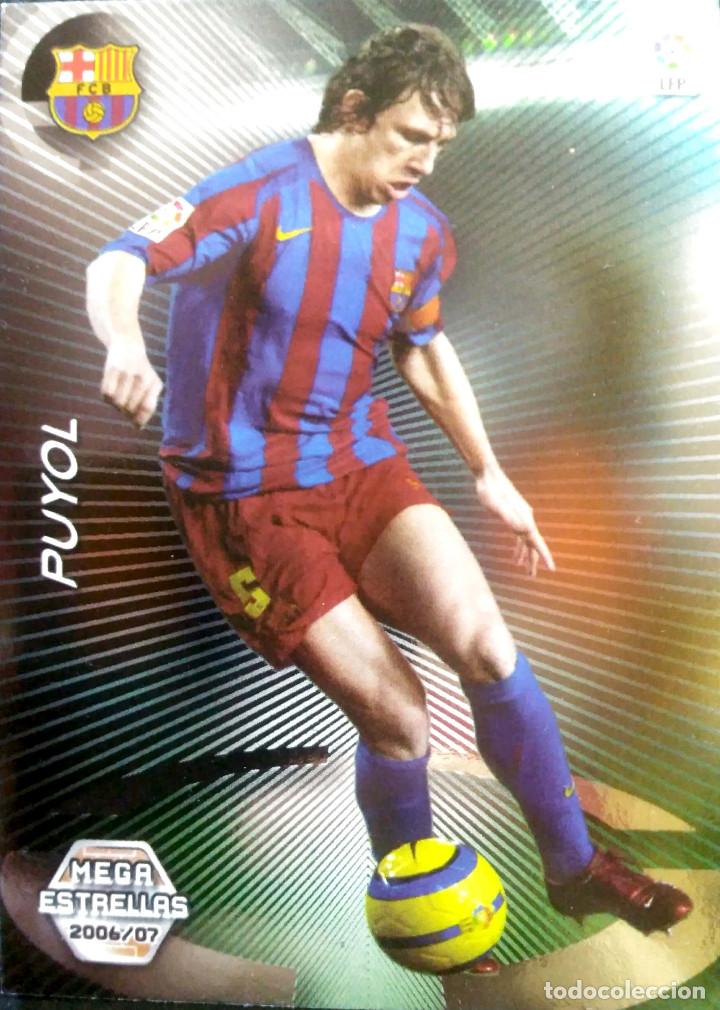 Carte Panini MGK Megacracks La Liga 2006-07 - Puyol 365 Estrellas - FC Barcelone