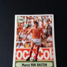 Cromos de Fútbol: ANTIGUO CROMO MARCO VAN BASTEN (HOLANDA) - ESTRELLA EUROCOPA 1988, EURO FOOT 96 EDITORIAL DS Nº 7