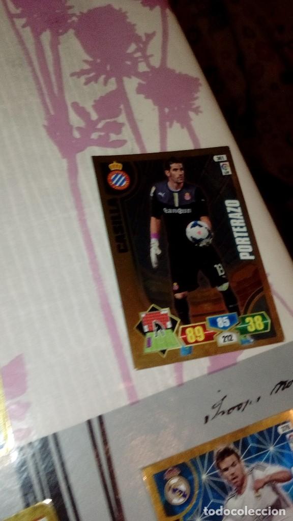 Cromos de Futebol: FICHA ADRENALYN XL 2013 2014 13 14 PANINI  PORTERAZO ESPA&Ntilde;OL CASILLA