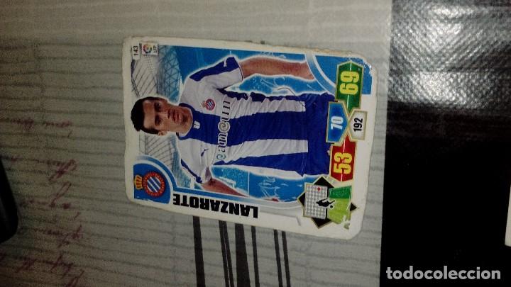 Cromos de Futebol: FICHA ADRENALYN XL 2013 2014 13 14 PANINI ESPA&Ntilde;OL LANZAROTE