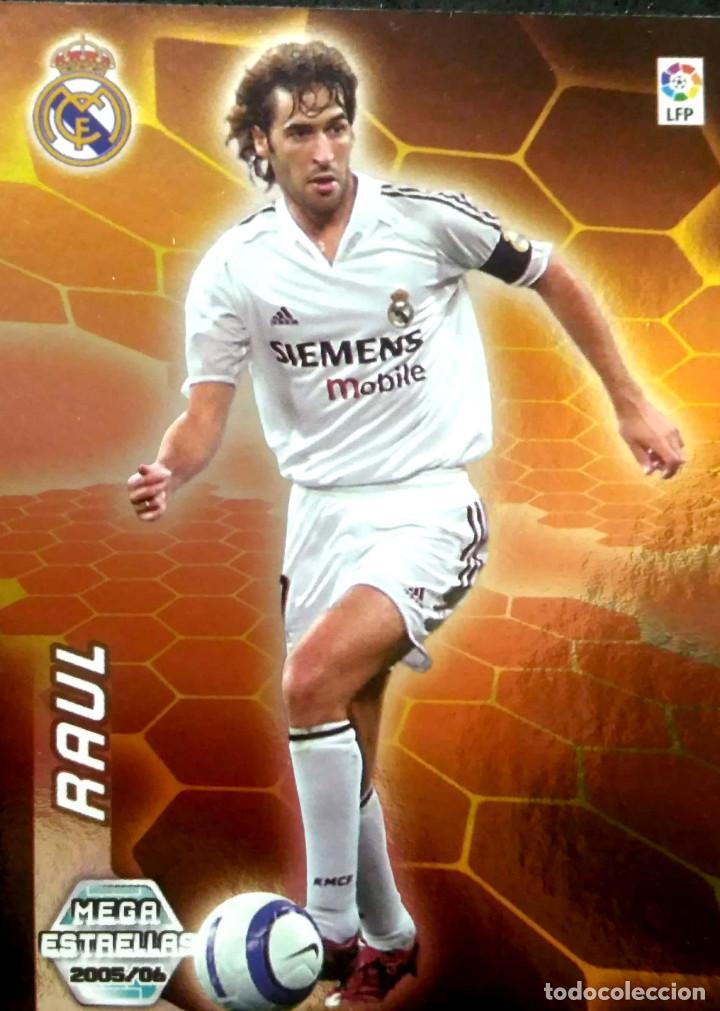 Carte Panini Raul 381 Mega Estrellas – Real Madrid La Liga 2005-06