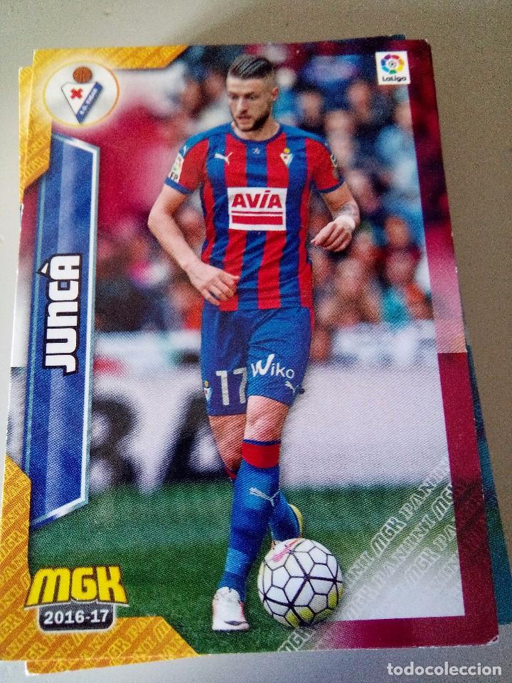 Cromos de f&uacute;tbol: CROMO MEGACRACKS 2016-17 S.D. Eibar 198 JUNC&Agrave; - Foto 1