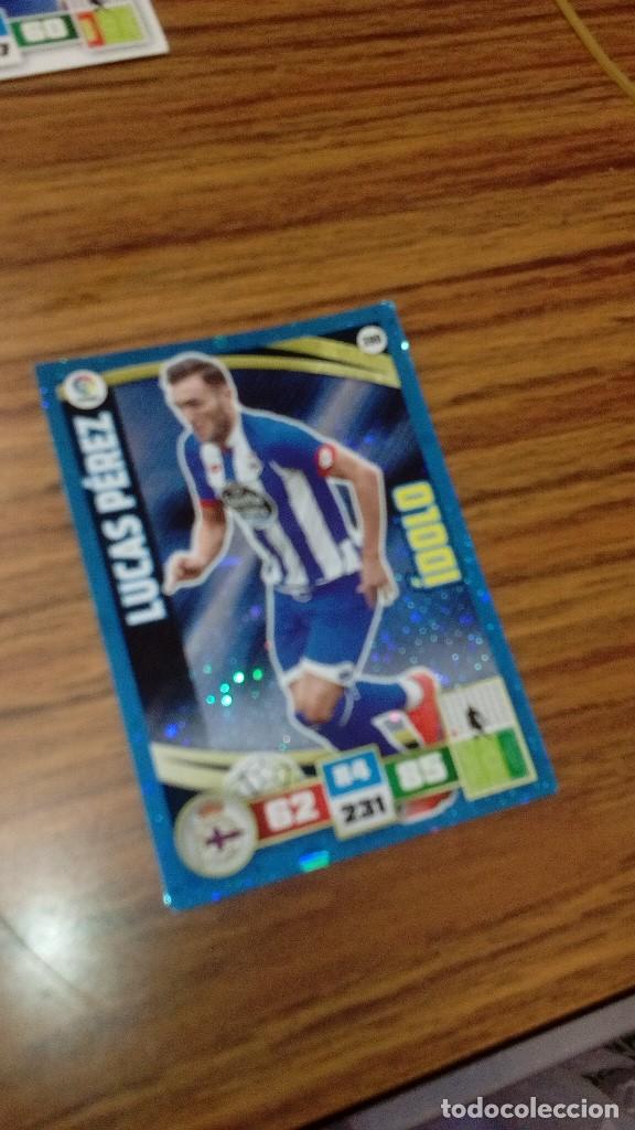 Figurine di Calcio: ADRENALYN XL 2015 2016 15 16 PANINI TRADING CARD IDOLO DEPORTIVO CORU&Ntilde;A LUCAS PEREZ