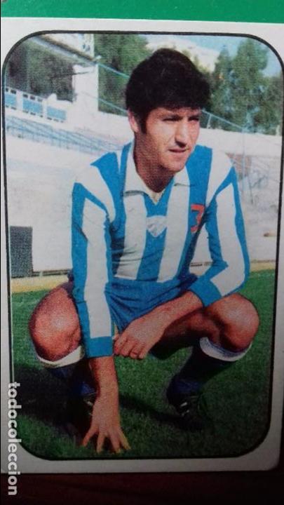 Cromos de f&uacute;tbol: ED. ESTE 76-77. MONREAL MALAGA. NUNCA PEGADO - Foto 1