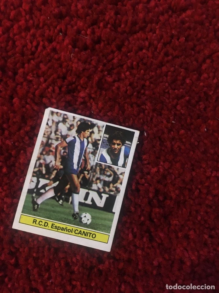 Cromos de f&uacute;tbol: Canito 1981 1982 este 81 82 despegado - Foto 1