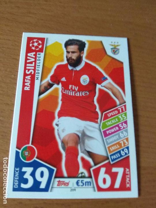 Champions League 17/18 Sticker 301 SL Benfica Rafa Silva 