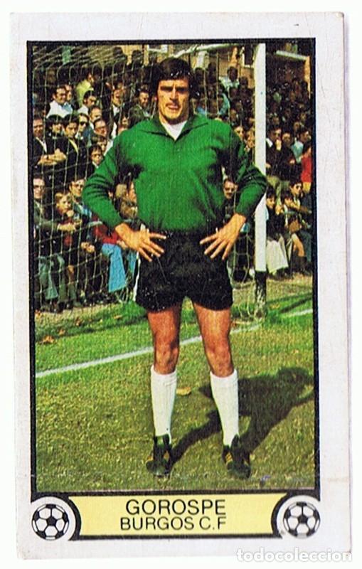 Fu&szlig;ball-Sticker: CROMO LIGA 79 - 80 BURGOS C. F. GOROSPE