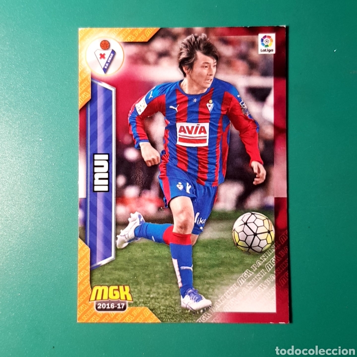 Cromos de f&uacute;tbol: MEGACRACKS 2016 2017 - (EIBAR) N&deg;205 INUI - Foto 1
