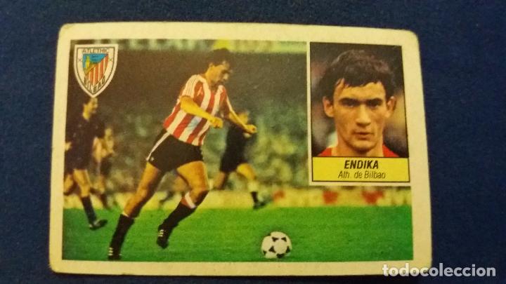 Cromos de f&uacute;tbol: 84/85 ESTE. Nunca pegado ath. Bilbao endika - Foto 1