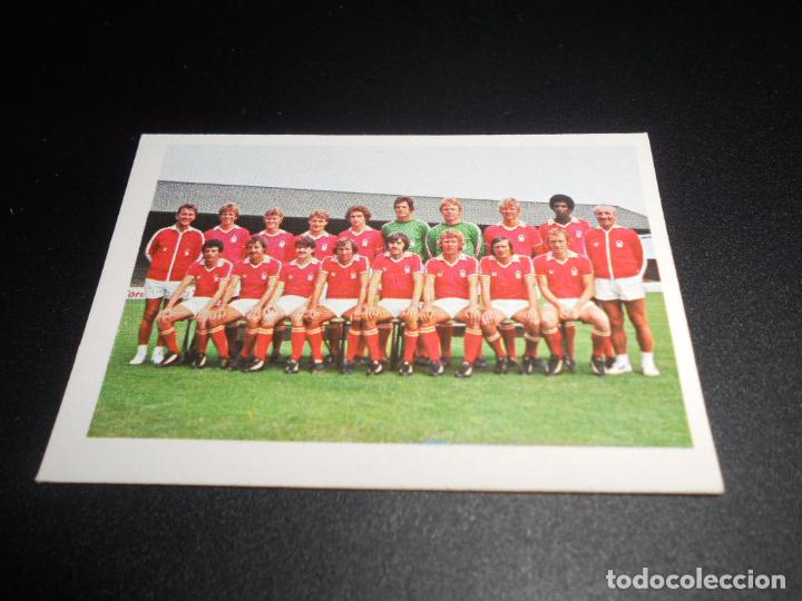 Cromos de f&uacute;tbol: 168 NOTTINGHAM FOREST CAMPEON COPA DE EUROPA 1980 CROMOS ALBUM FHER LIGA FUTBOL 1980 1981 80 81