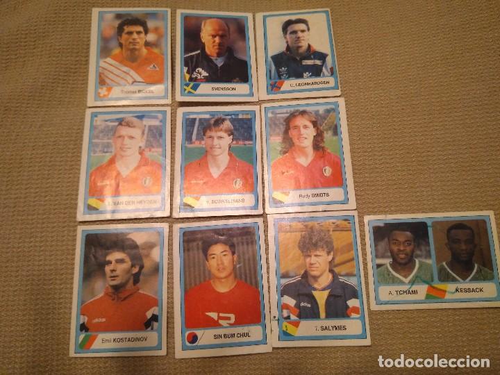 Fu&szlig;ball-Sticker: LOTE 10 CROMOS MUNDIAL ESTADOS UNIDOS 94 EDICIONES ESTADIO - WORLD CUP USA 1994 ALBUM