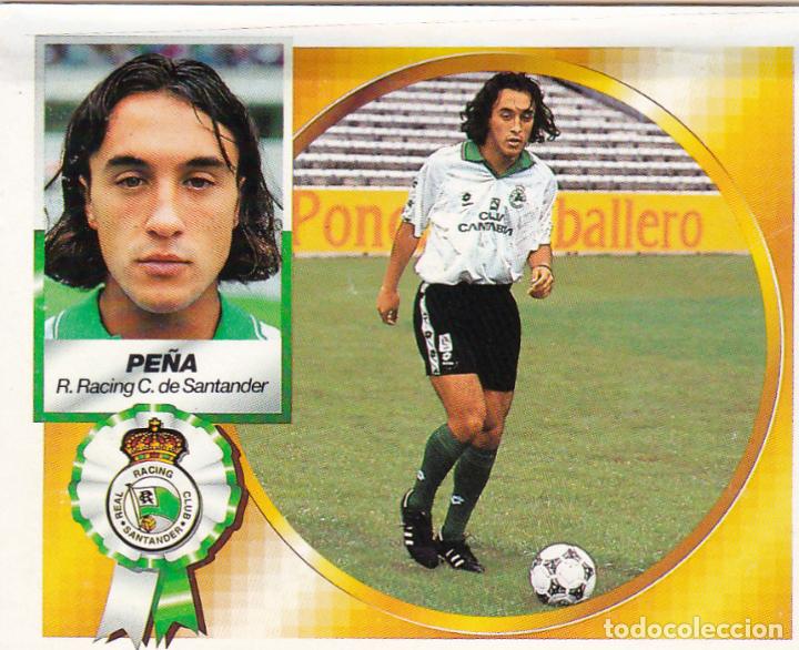 Cromos de f&uacute;tbol: ESTE 94-95 PE&Ntilde;A DEL RACING COLOCA MUY DIFICIL EN VENTANILLA(A-9) - Foto 1
