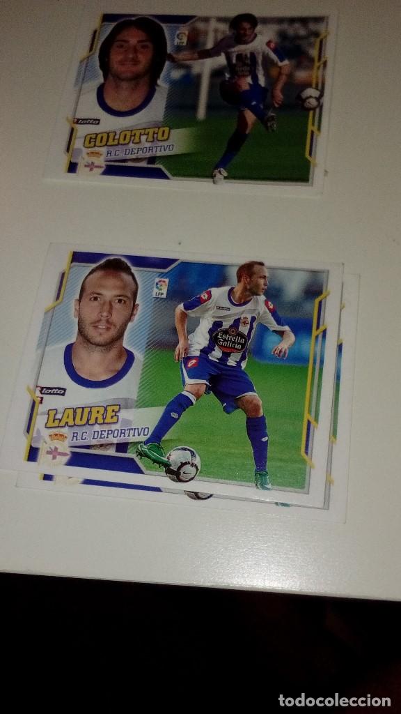 Figurine di Calcio: CROMO SIN PEGAR ESTE FUTBOL PANINI 2010 2011 10 11 DEPORTIVO CORU&Ntilde;A B LAURE