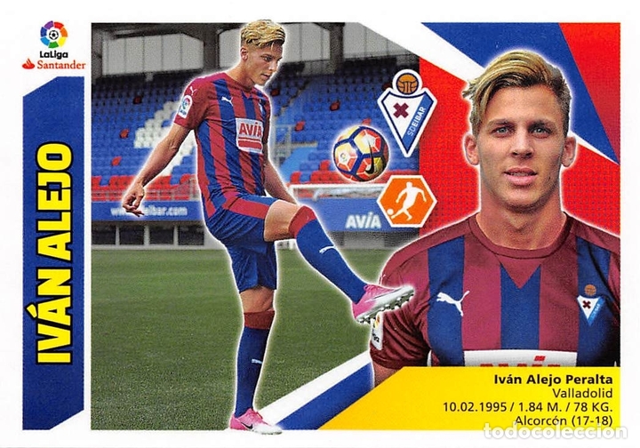 Cromos de f&uacute;tbol: EDICIONES ESTE 17/18 2017/2018 #11 IVAN ALEJO (S.D. EIBAR) - Foto 1