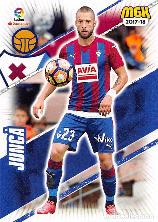 Cromos de f&uacute;tbol: MEGACRACKS 17-18 2017-2018 #198 JUNCA (S.D. EIBAR) - Foto 1