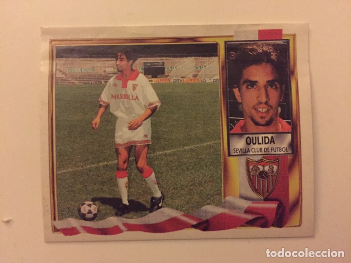 Cromos de F&uacute;tbol: Cromo liga este temporada f&uacute;tbol 1995 1996 95 96 ventanilla