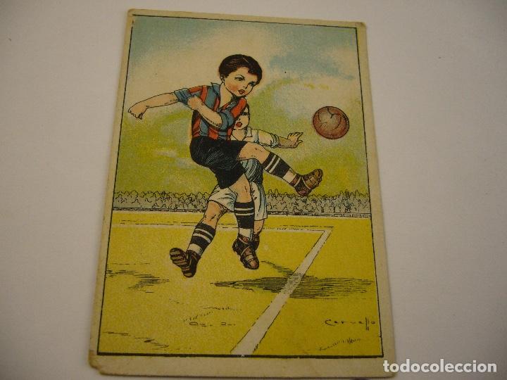 Fu&szlig;ball-Sticker: CROMO ACCIONES DEL FUTBOL . BOLEA  N&deg; 22 . ILUSTRADO POR CERVELLO