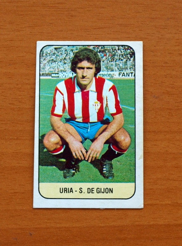 Cromos de f&uacute;tbol: Sporting de Gij&oacute;n - Uria - Ediciones Este 1978-1979, 78-79 - Foto 1