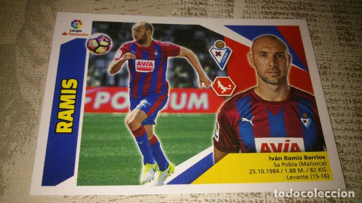 Cromos de f&uacute;tbol: ESTE 2017 / 2018 - N&ordm;6  6 RAMIS ( EIBAR ) - 17 / 18 CROMO - Foto 1