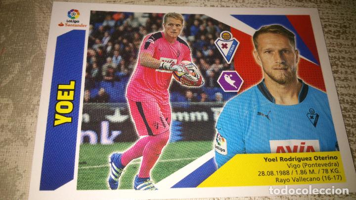 Cromos de f&uacute;tbol: ESTE 2017 / 2018 - N&ordm;2  2 YOEL ( EIBAR ) - 17 / 18 CROMO - Foto 1