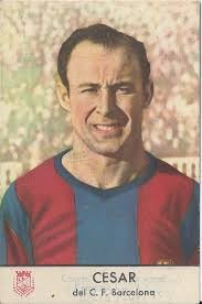 Cromos de f&uacute;tbol: BAR&Ccedil;A: Fotocromo de C&Eacute;SAR - Foto 1