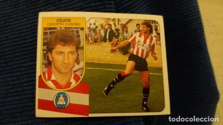 Cromos de f&uacute;tbol: 91/92 ESTE. NUNCA PEGADO baja LOGRO&Ntilde;&Eacute;S gilson - Foto 1