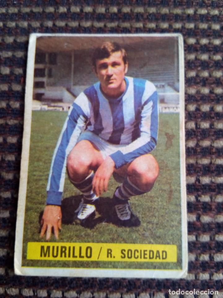 Cromos de f&uacute;tbol: Este 74 75 murillo de la real sociedad - Foto 1