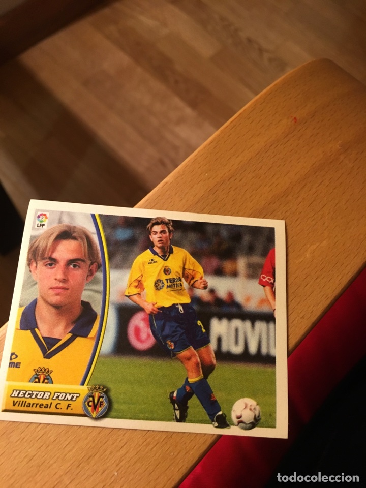 Cromos de f&uacute;tbol: H&eacute;ctor font 2003 2004 este 03 04 - Foto 1