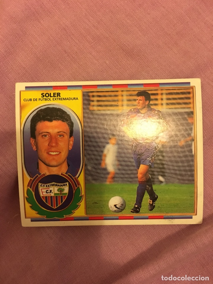 Cromos de f&uacute;tbol: Soler este 1996 1997 96 97 - Foto 2
