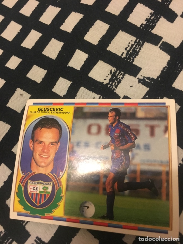 Cromos de f&uacute;tbol: Gluscevic 1996 1997 este 96 97 - Foto 1