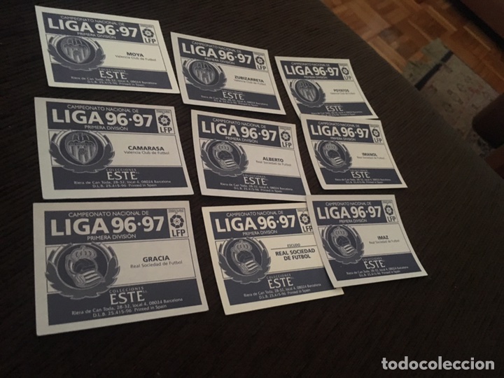 Cromos de f&uacute;tbol: Alberto 1996 1997 este 96 97 - Foto 2