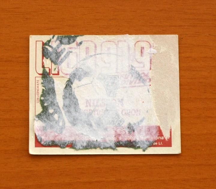 Cromos de f&uacute;tbol: Sporting de Gij&oacute;n - Nilsson - Ediciones Este 1991-1992, 91-92 - Foto 2