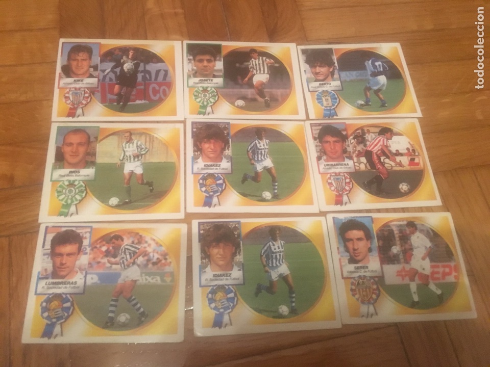 Cromos de f&uacute;tbol: Serer 1994 1995 este 94 95 sin pegar - Foto 1