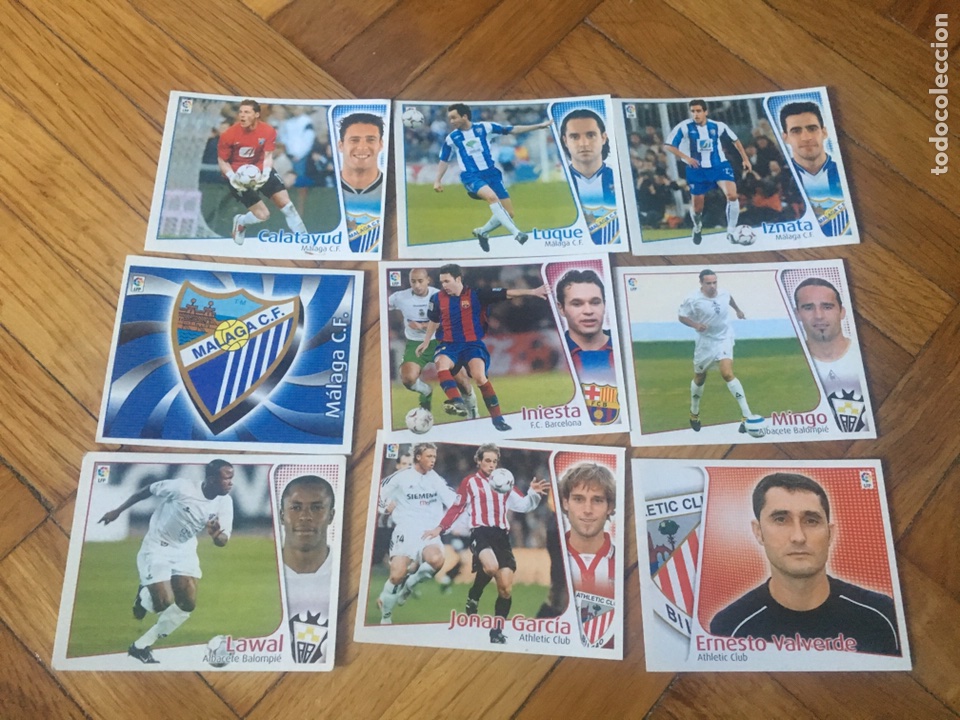 Cromos de f&uacute;tbol: Valverde 2003 2004 este sin pegar - Foto 1