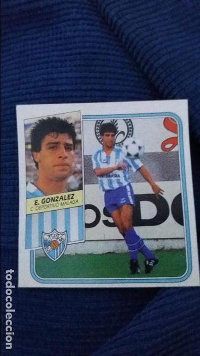 Cromos de f&uacute;tbol: 89/90 ESTE. Coloca MALAGA esteban Gonz&aacute;lez - Foto 1