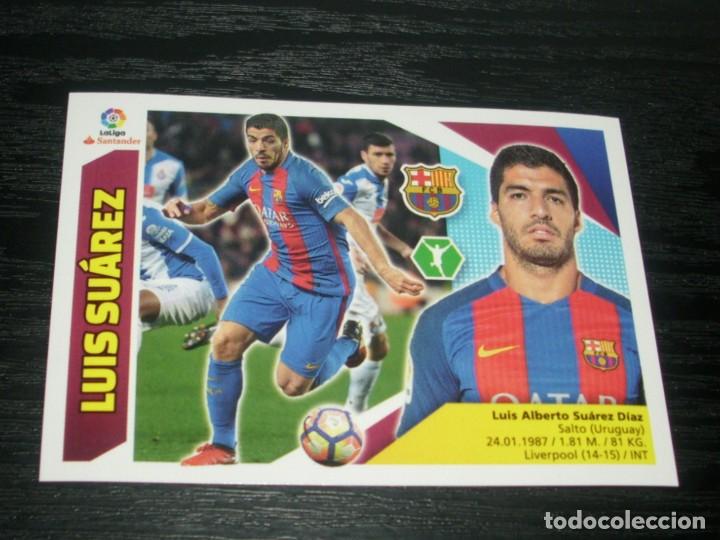 Cromos de f&uacute;tbol: -ESTE 17-18 : LUIS SUAREZ ( BARCELONA ) - Foto 1