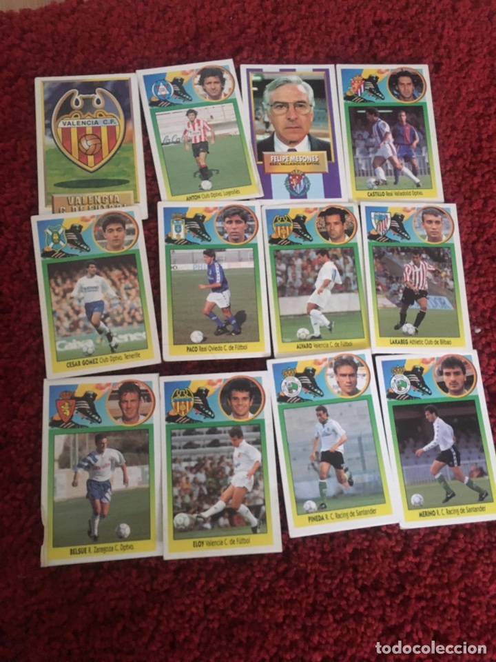 Cromos de f&uacute;tbol: Castillo 1993 1994 este 93 94 - Foto 1