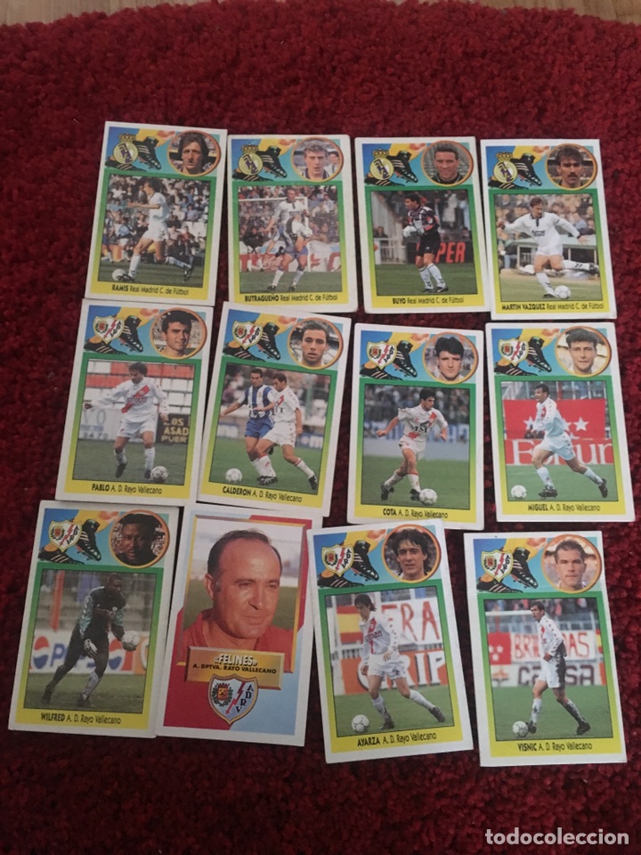 Cromos de f&uacute;tbol: Miguel 1993 1994 este 93 95 - Foto 1