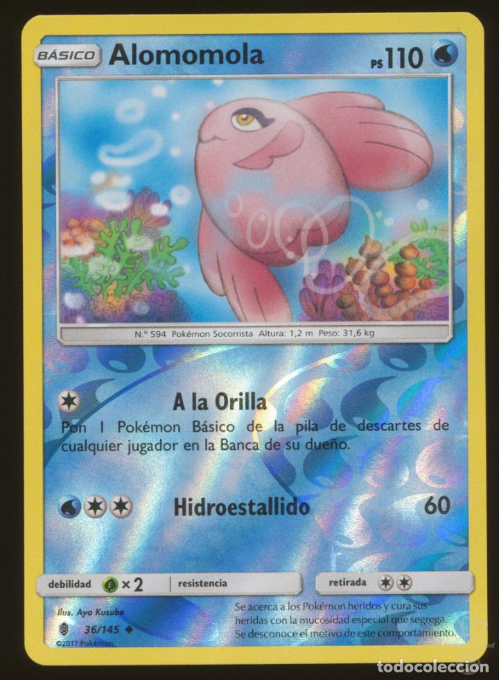 36/145. alomomola (reverse holo) - s&l albor d - Buy Collectible football  stickers on todocoleccion