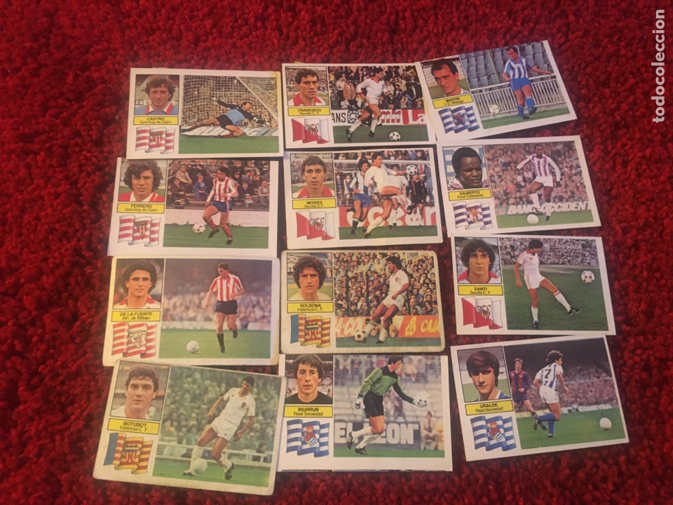 Cromos de f&uacute;tbol: Castro 1982 1983 este 82 83 - Foto 1