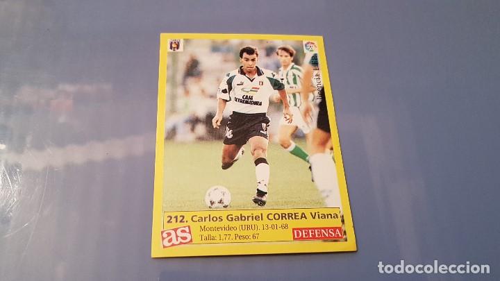 Fu&szlig;ball-Sticker: LIGA AS 95 96 CROMO 212 CORREA MERIDA SIN PEGAR 1995 1996