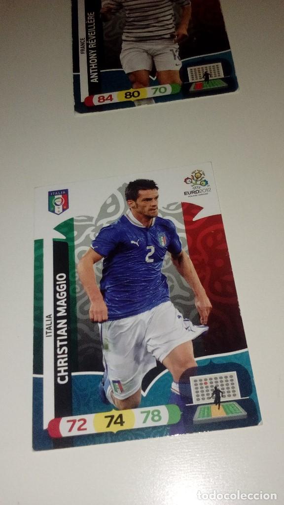 Fu&szlig;ball-Sticker: caj-140118 FICHA CROMO PANINI ADRENALYN EURO2012 UEFA POLAND ITALIA CHRISTIAN MAGGIO