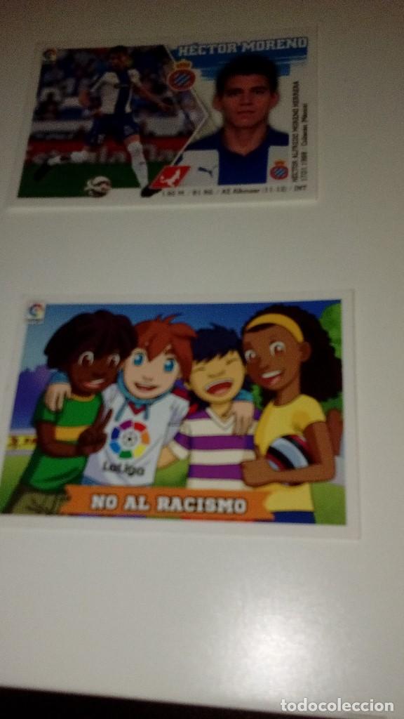 Cromos de F&uacute;tbol: caj-140118 CROMO ESTE LIGA ESTE 2015 2016 15 16 NO AL RACISMO 3