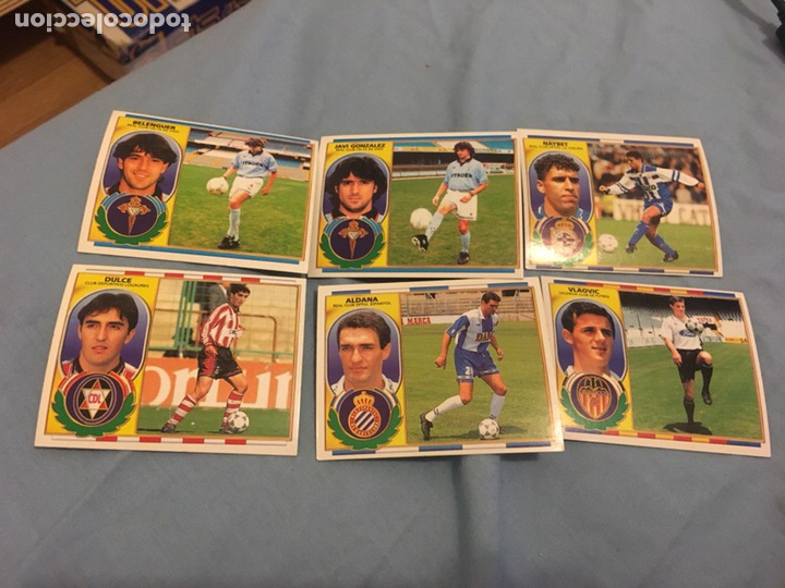 Cromos de f&uacute;tbol: Dulce 1996 1997 este 96 97 sin pegar - Foto 1