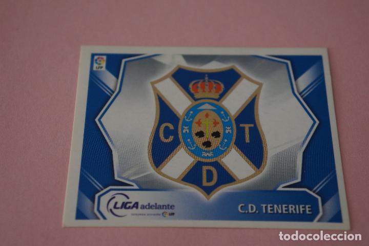 Cromos de F&uacute;tbol: CROMO DE F&Uacute;TBOL:ESCUDO DEL C.D.TENERIFE,(SIN PEGAR),LIGA ESTE 2008-2009/08-09